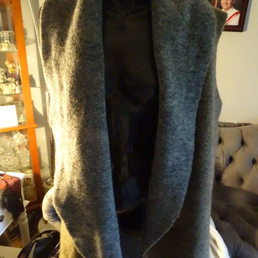 MOTH ANTHRPOLOGIE CARDIGAN  SWEATER VEST WOOL